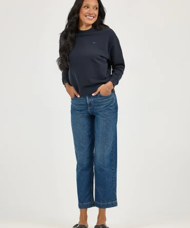 Women's Legendary Wide Leg Crop Jean