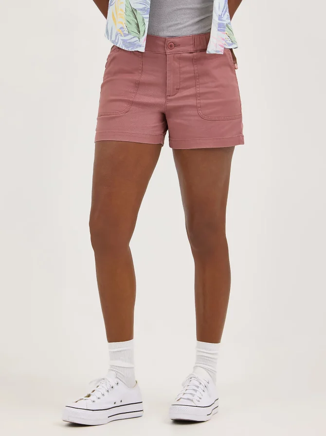 Women's Ultra Lux Comfort High Rise Pull-On Utility Short - Image 2
