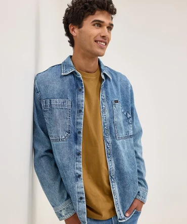 Men's Engineer Button Down Overshirt