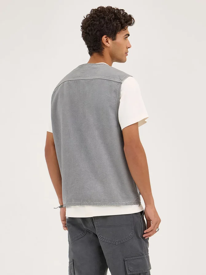 Men's Relaxed Workwear Vest - Image 3