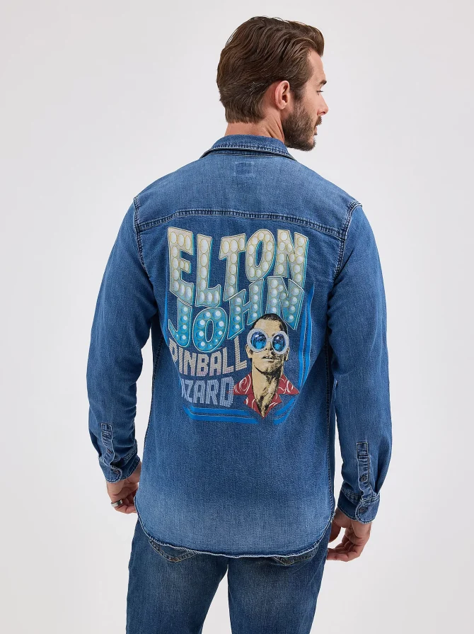 Men's Elton John Extreme Motion All Purpose Shirt