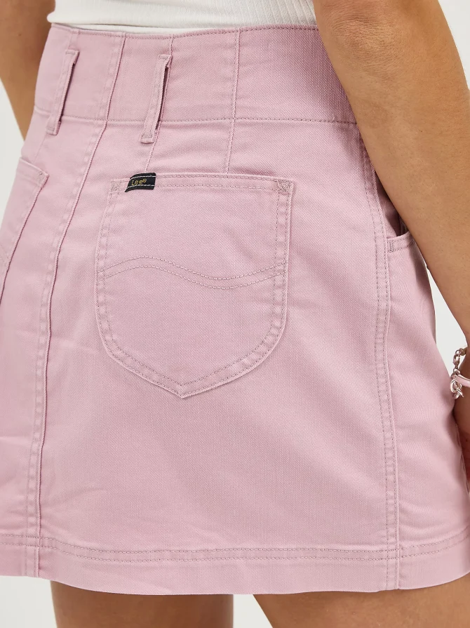 Women's High Rise Seamed Mini Skirt - Image 5