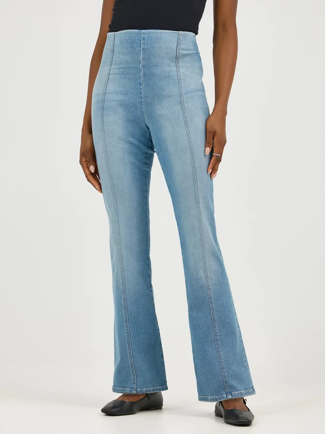 Women's Pull On Bootcut Jean - Image 2