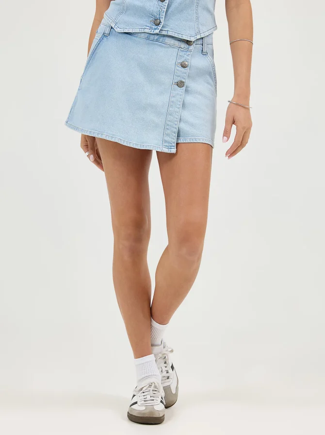 Women's High Rise Wrap Skort - Image 2