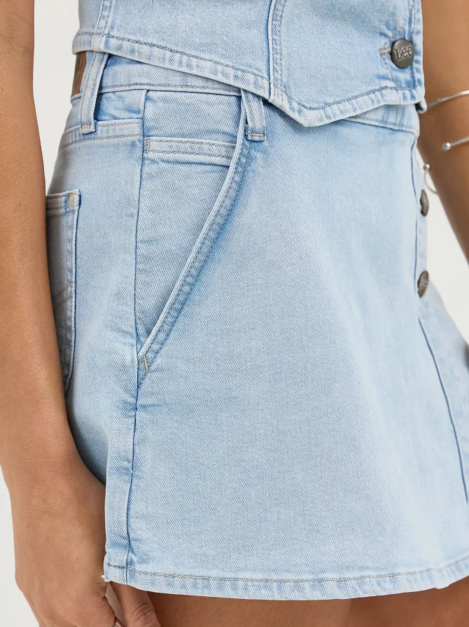 Women's High Rise Wrap Skort - Image 5