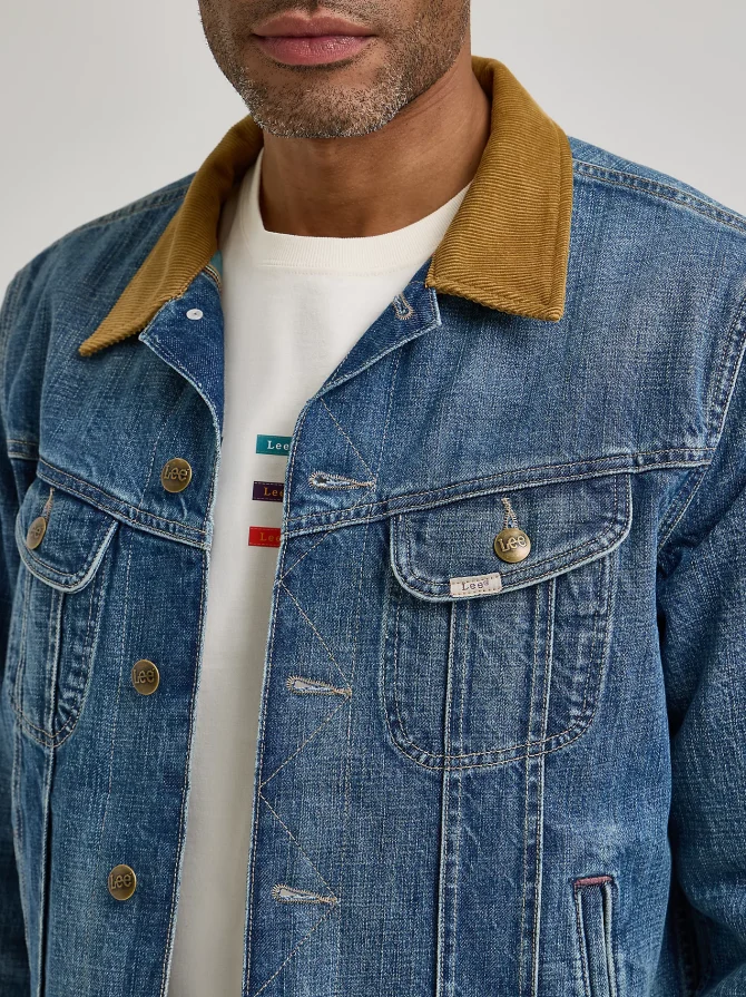 Men's Lee® x Paul Smith Selvedge Storm Rider Jacket - Image 5