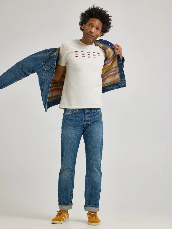 Men's Lee® x Paul Smith Selvedge Storm Rider Jacket - Image 8