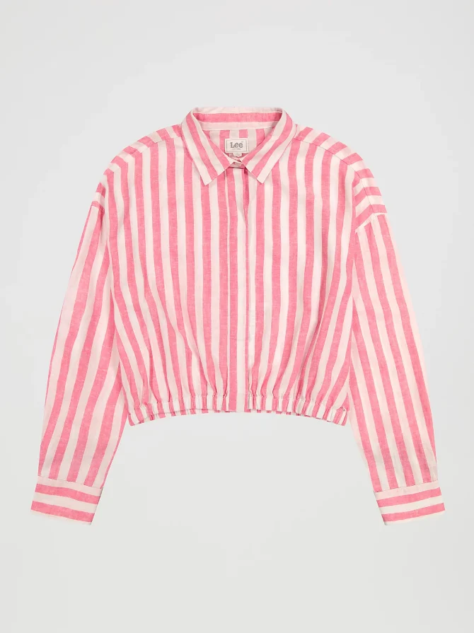 Women's Elastic Waist Pocketless Shirt - Image 5