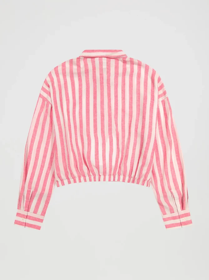 Women's Elastic Waist Pocketless Shirt - Image 6