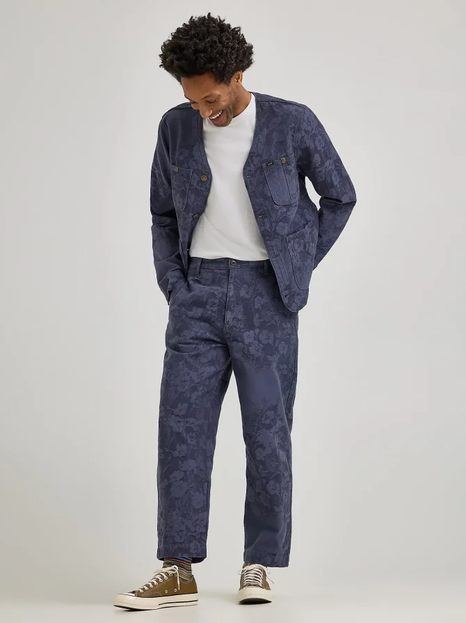 Men's Lee® x Paul Smith Jacquard Tapered Trouser Pant