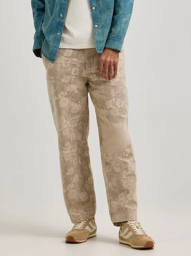 Men's Lee® x Paul Smith Jacquard Tapered Trouser Pant - Image 2