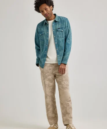 Men's Lee® x Paul Smith Jacquard Tapered Trouser Pant