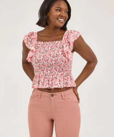 Women's Floral Print Baby Doll Tank