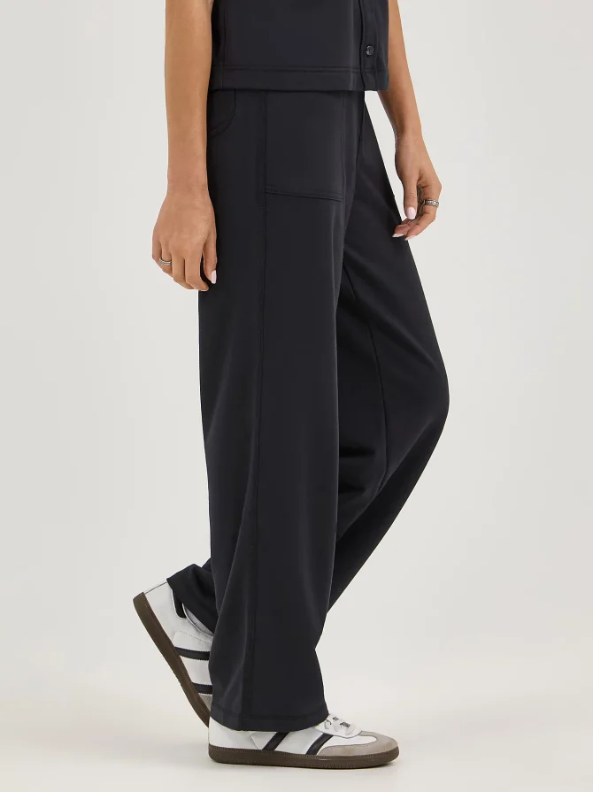 Women's High Rise Loose Utility Drawstring Pant - Image 4