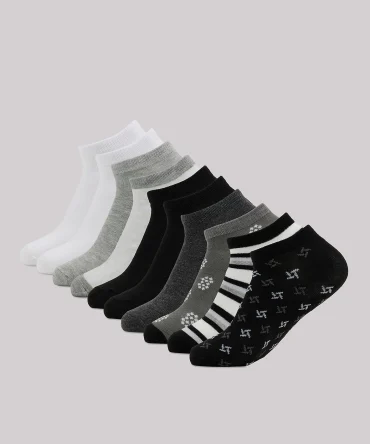 Women's 10-Pack Fashion Low Cut Socks
