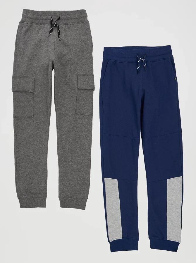 Boy's 2-Pack Fleece Cargo Jogger - Image 2