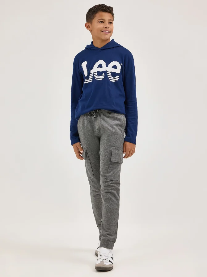 Boy's 2-Pack Fleece Cargo Jogger