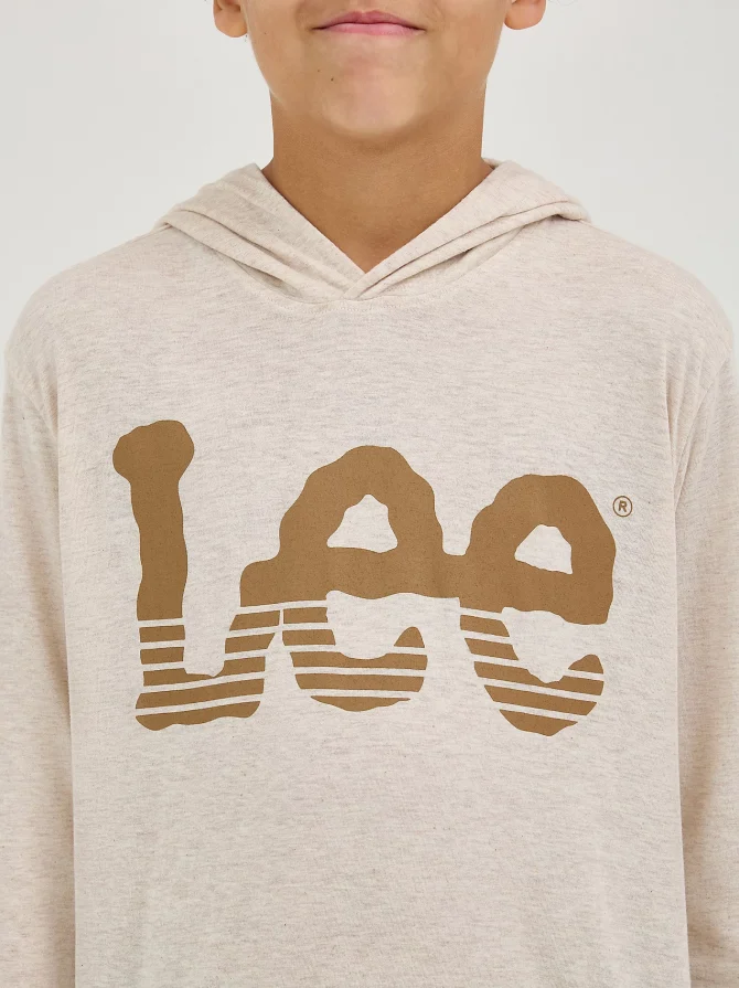 Boy's Stripe Twitch Logo Hoodie Tee - Image 3