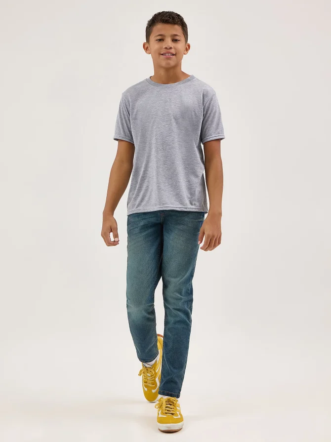 Boy's Slim Straight Stretch Jean