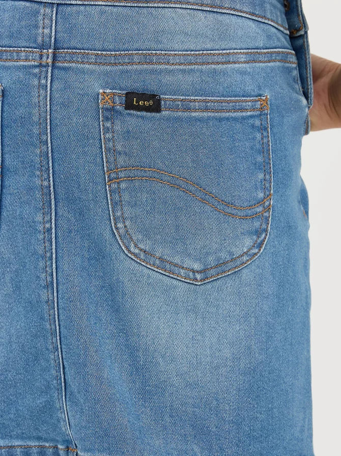 Girl's Stretch Denim Skirtall - Image 5