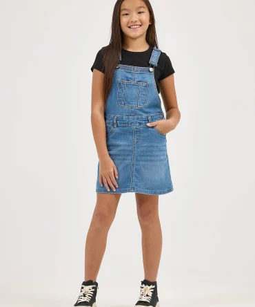 Girl's Stretch Denim Skirtall