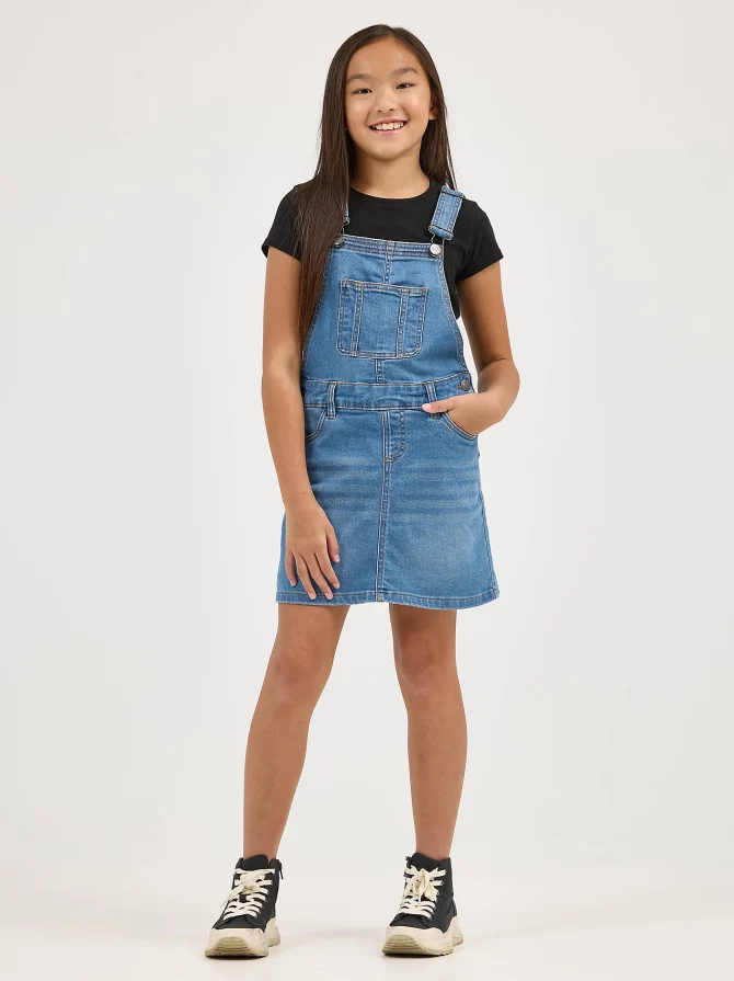 Girl's Stretch Denim Skirtall