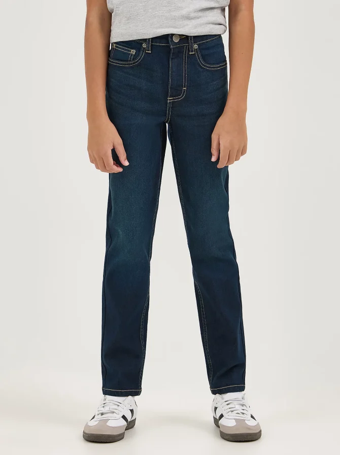 Boy's Regular Straight Stretch Jean - Image 2
