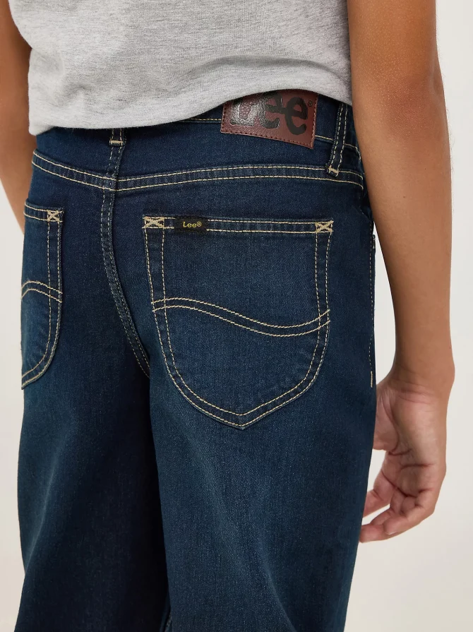 Boy's Regular Straight Stretch Jean - Image 5