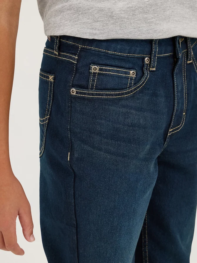 Boy's Regular Straight Stretch Jean - Image 6