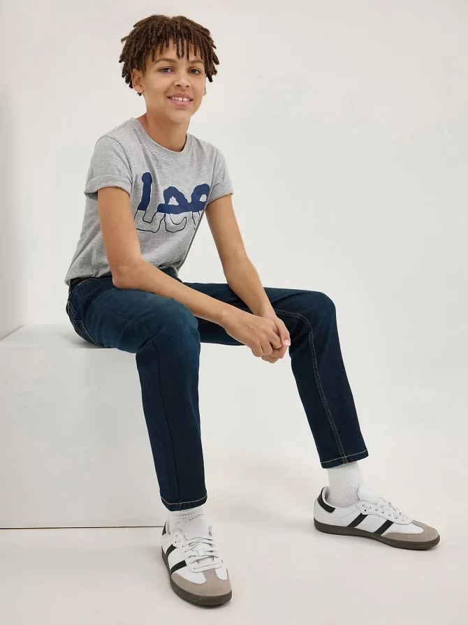 Boy's Regular Straight Stretch Jean - Image 7