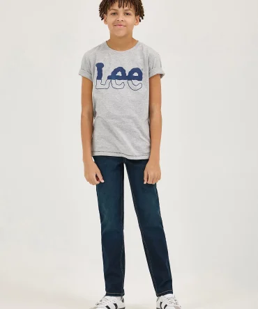 Boy's Regular Straight Stretch Jean