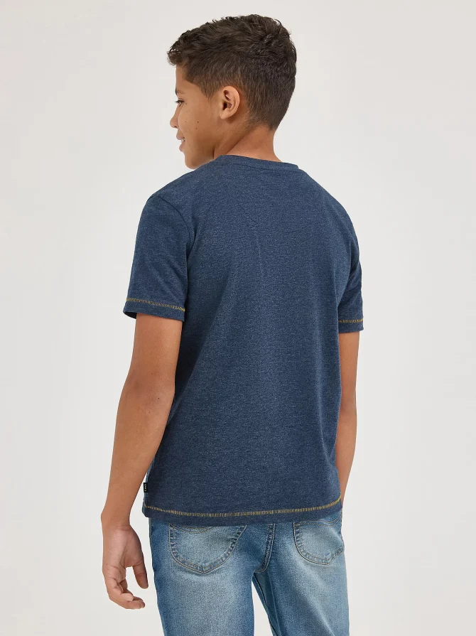 Boy's Split Twitch Logo Tee - Image 2