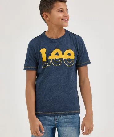 Boy's Split Twitch Logo Tee