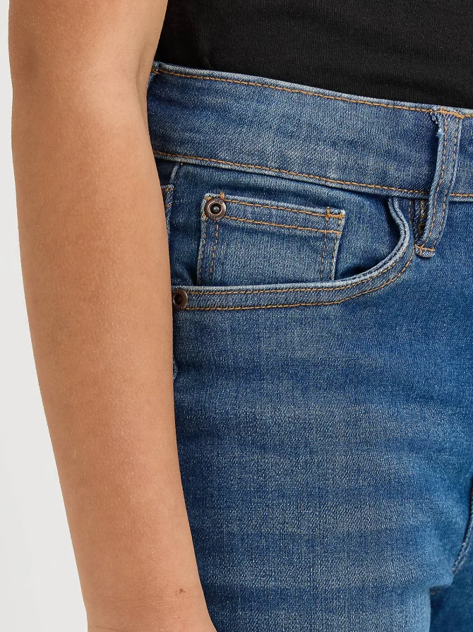 Girl's High Rise Flare Jean - Image 6