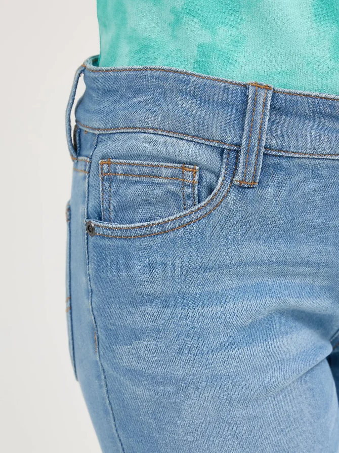 Girl's Midi Cut Off Short - Image 6