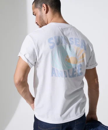 Men's Sun Sea and Lee Graphic Tee