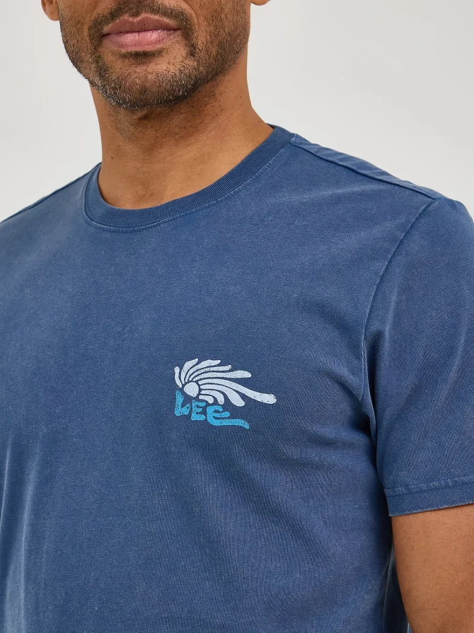 Men's Coastal Logo Graphic Tee - Image 3