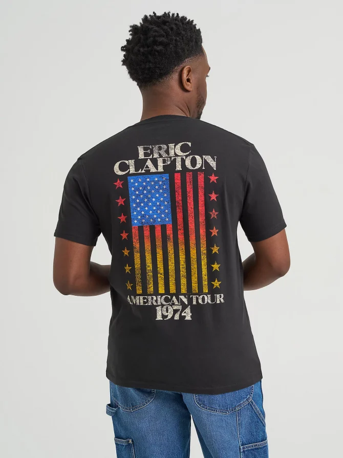 Men's Eric Clapton Graphic Tee - Image 2