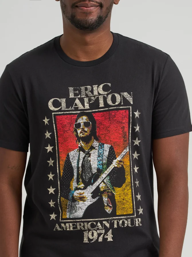 Men's Eric Clapton Graphic Tee - Image 3