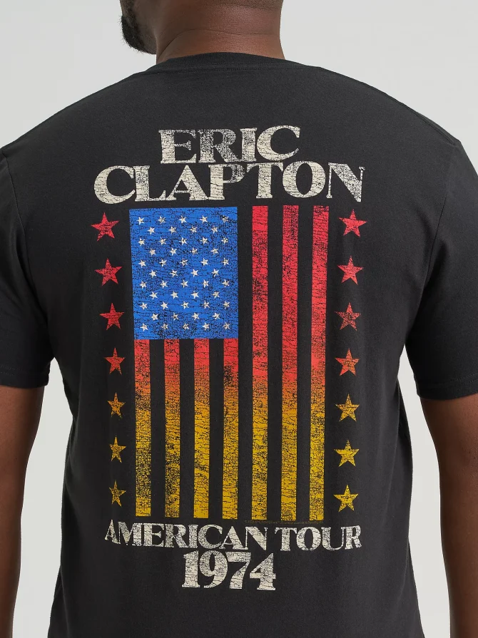 Men's Eric Clapton Graphic Tee - Image 4