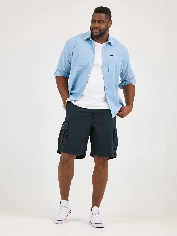 Men's Extreme Motion Carolina Ripstop Cargo Short (Big & Tall)