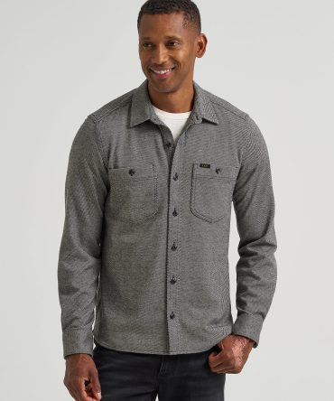 Men's Brushed Knit Shop Shirt