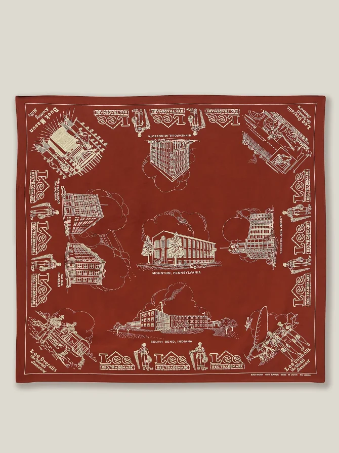 Men's Lee® x Buck Mason Mow-ton Bandana - Image 2