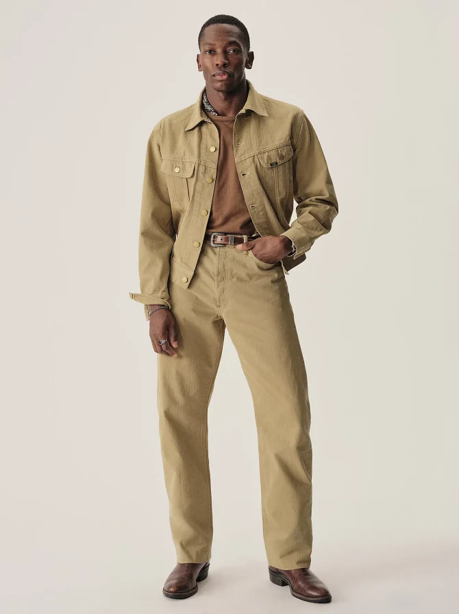 Men's Lee® x Buck Mason Herringbone Twill 101J Jacket - Image 3