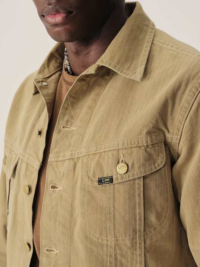 Men's Lee® x Buck Mason Herringbone Twill 101J Jacket - Image 5