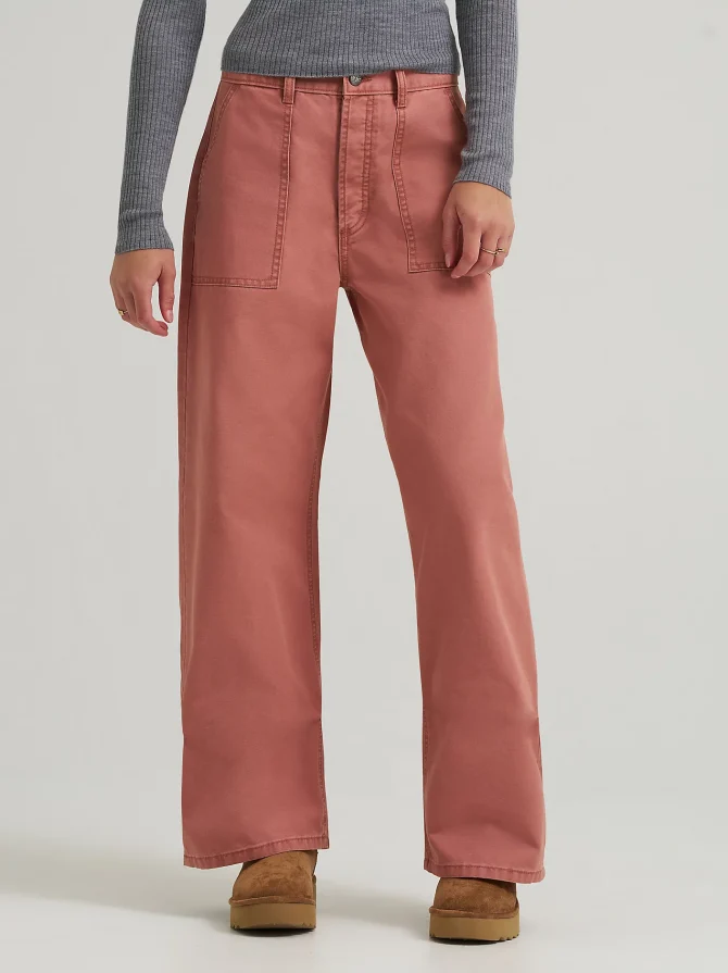 Women's Patch Pocket Slouch Pant - Image 2