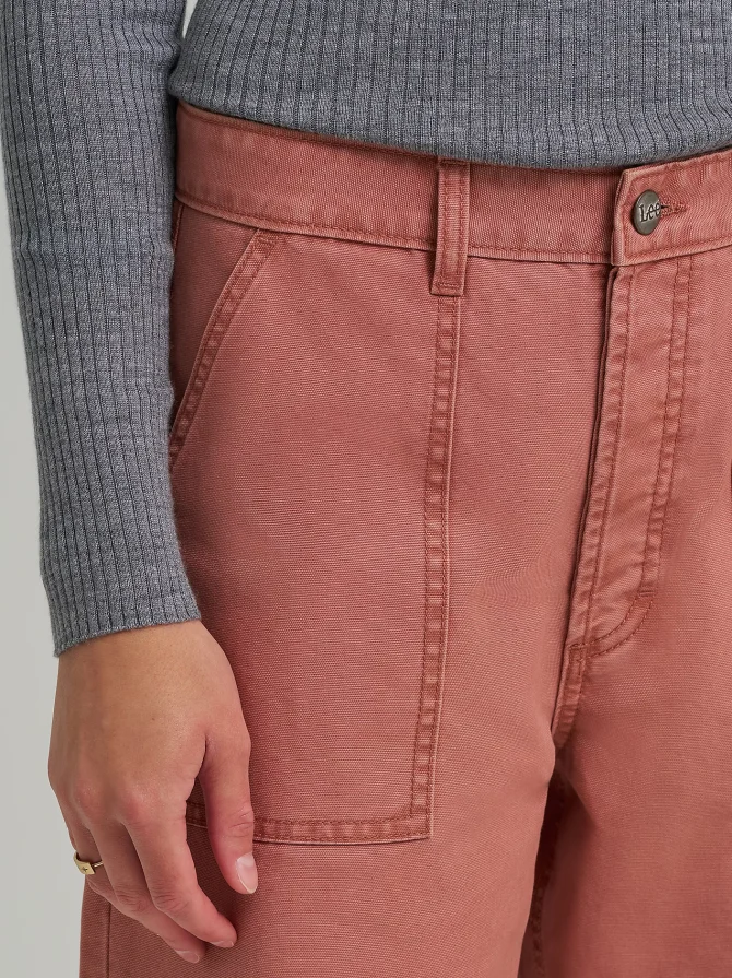 Women's Patch Pocket Slouch Pant - Image 6