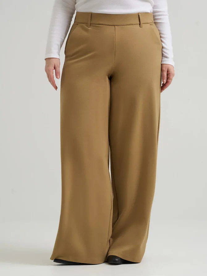 Women's Ultra Lux Comfort Any Wear Wide Leg Pant (Plus) - Image 2