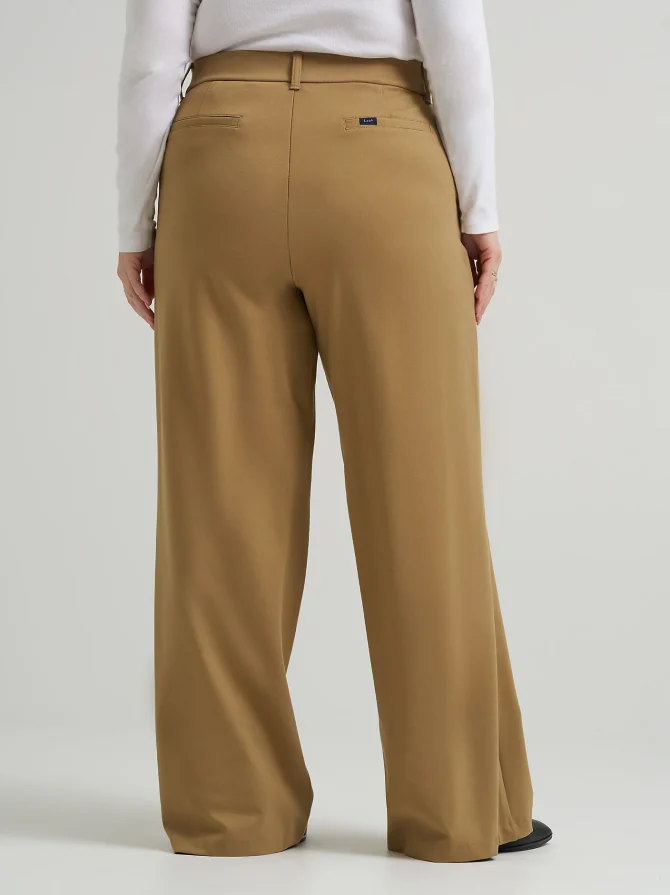 Women's Ultra Lux Comfort Any Wear Wide Leg Pant (Plus) - Image 3