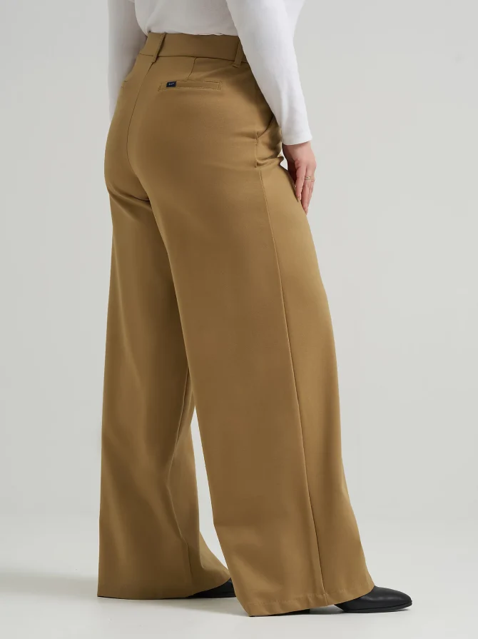 Women's Ultra Lux Comfort Any Wear Wide Leg Pant (Plus) - Image 4